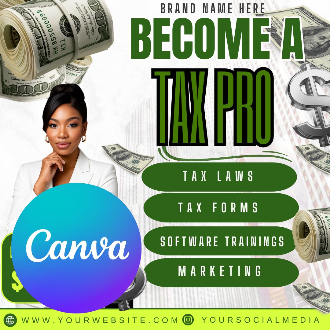 Green Tax Prep Flyer Bundle